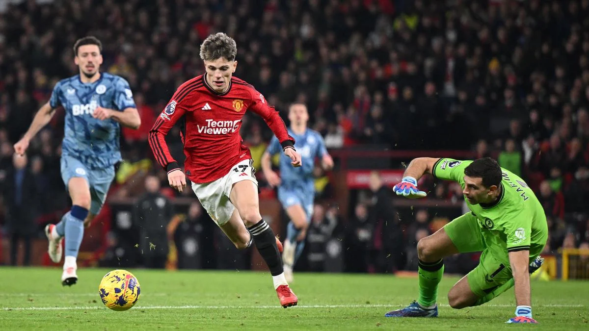 Alejandro Garnacho Membobol Liga Primer Inggris dengan Prestasi Aston Villa!