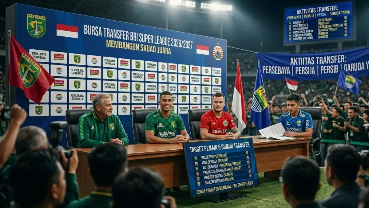 Bursa Transfer Super League: Java United Rekrut Duo Brasil, Nasib Gelandang Persija Masih Menggantung