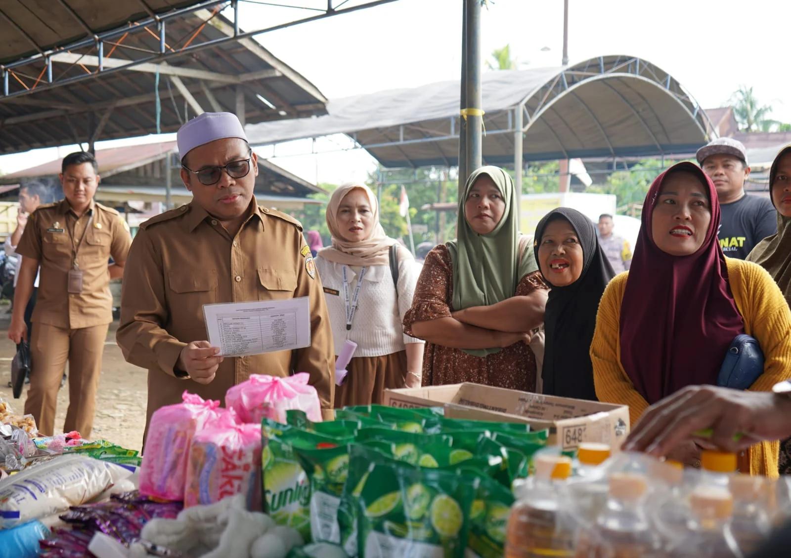 Disdag HST Gelar Pasar Murah untuk Stabilkan Harga Jelang Maulid