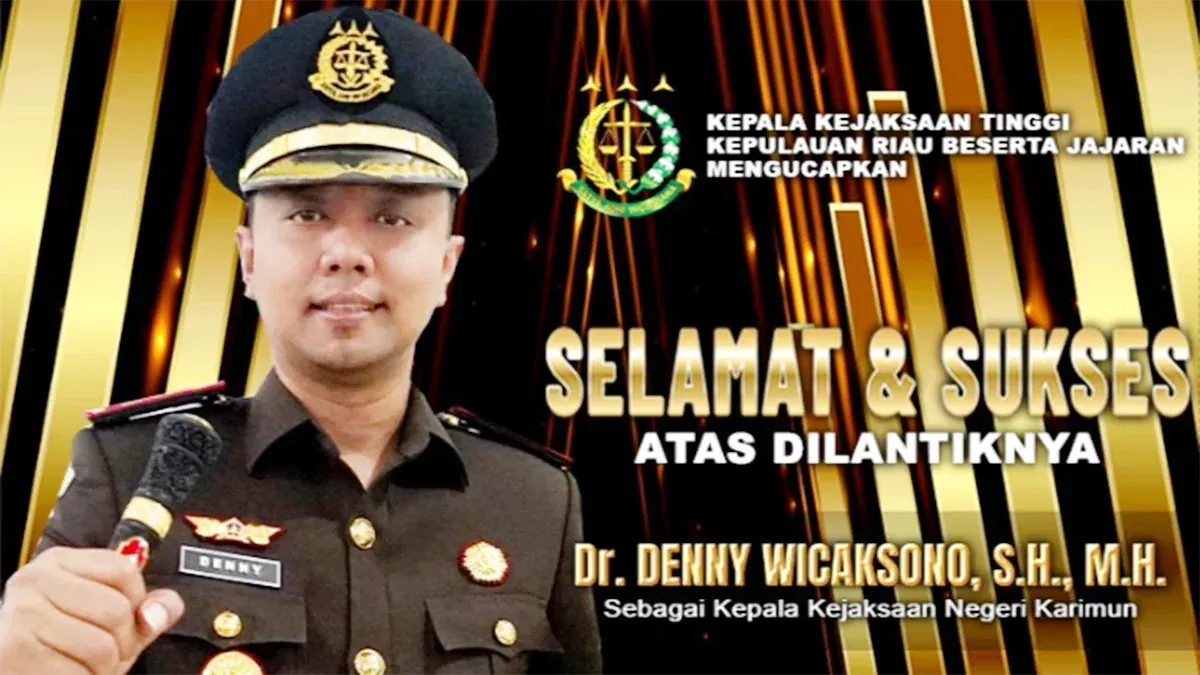 Dr. Denny Wicaksono Resmi Dilantik Sebagai Kajari Tabalong