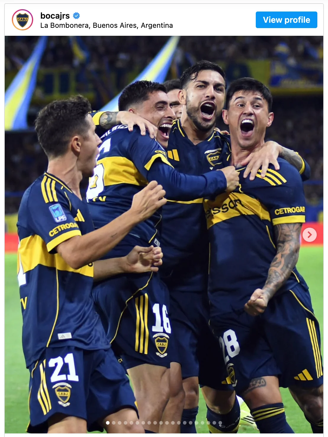 Dukungan Penuh Virchu Yaboski Warnai Kemenangan Boca Juniors atas Recoleta