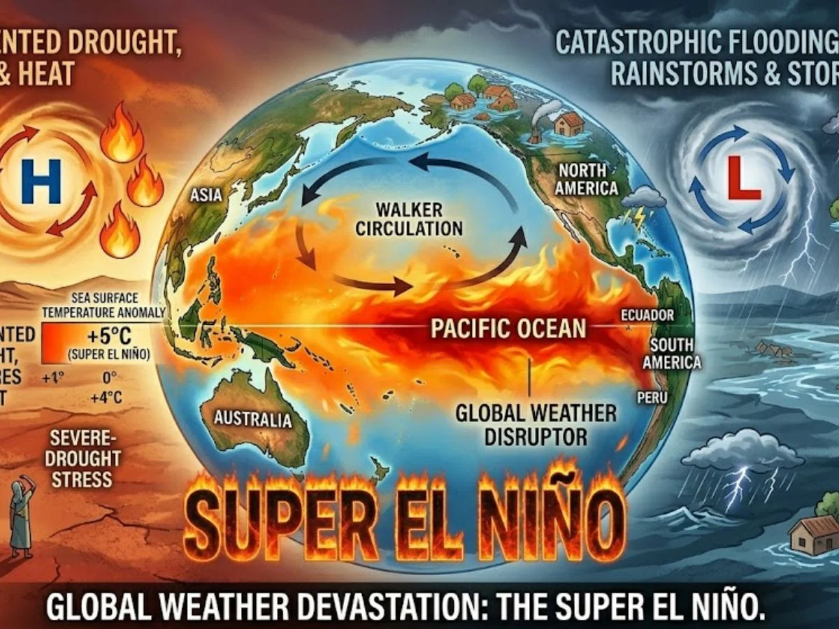 Fenomena Super El Nino Mengguncang Dunia: Dari Krisis Jalur Perdagangan hingga Rekor Suhu Ekstrem