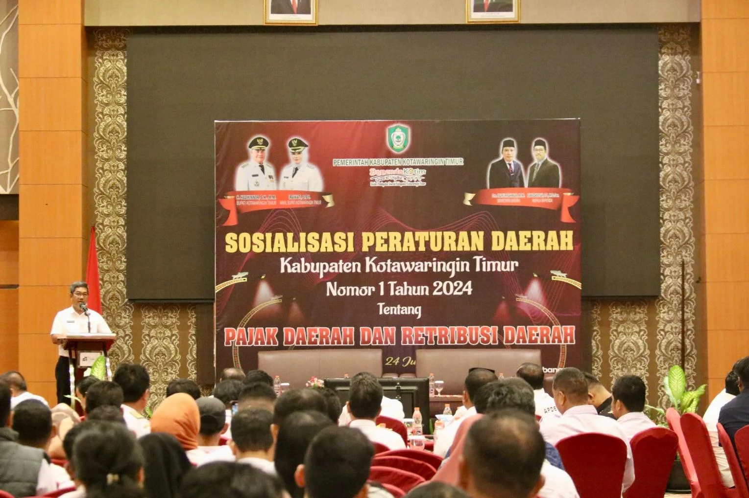 H Nor Fajri Sosialisasikan Perda Pajak dan Retribusi Daerah serta Penyelenggaraan Kesehatan di Balangan