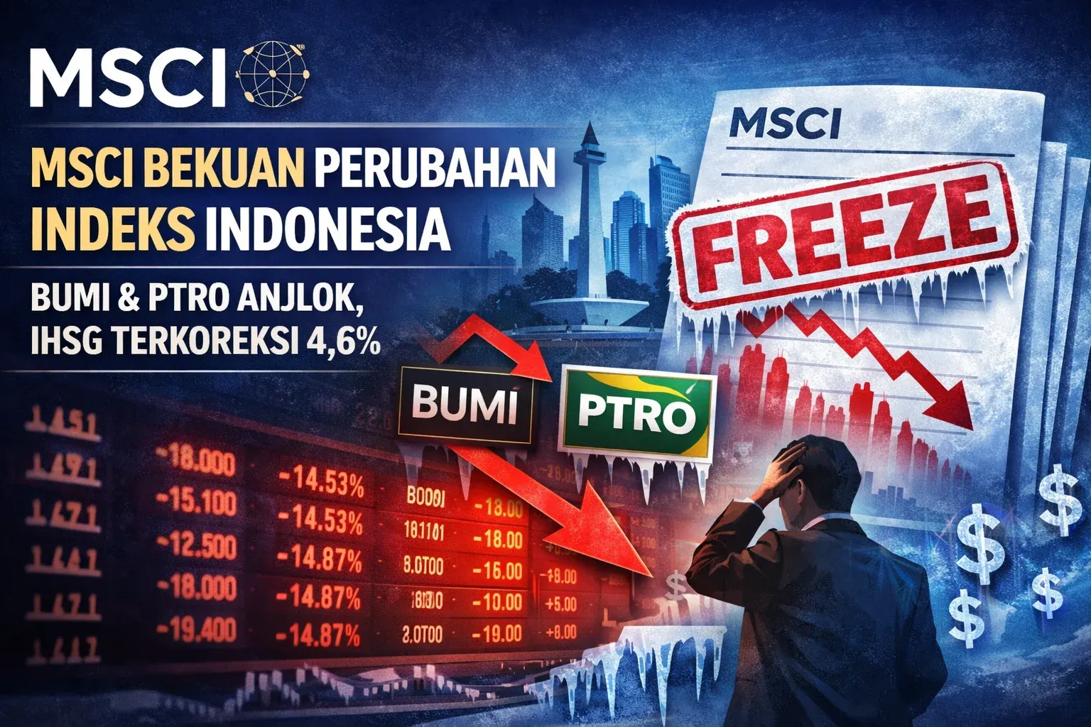 IHSG Melesat Jelang Pengumuman MSCI: Akankah Status Pembekuan Saham Indonesia Berakhir?