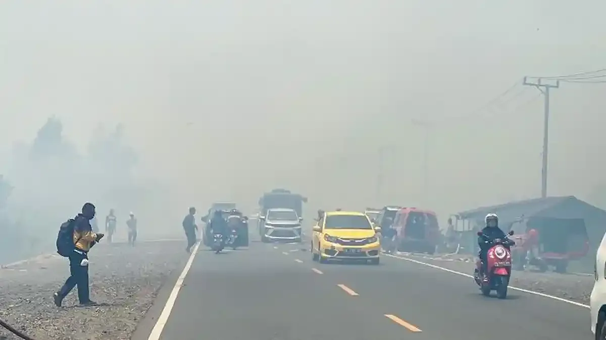 Kabut Asap Picu Lonjakan Kasus ISPA di Banjarmasin hingga 1.972 Warga