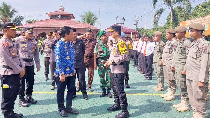 Kapolresta Banjarmasin Riza Muttaqin Pimpin Langsung Pengamanan Kunker Menag Nasaruddin Umar