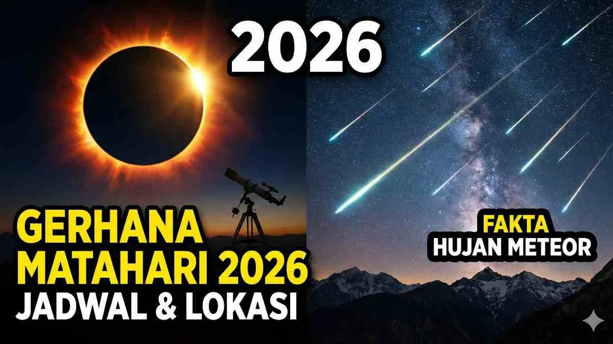 Langit Agustus 2026 Memukau: Hujan Meteor Perseid hingga Gerhana Matahari Total Menanti
