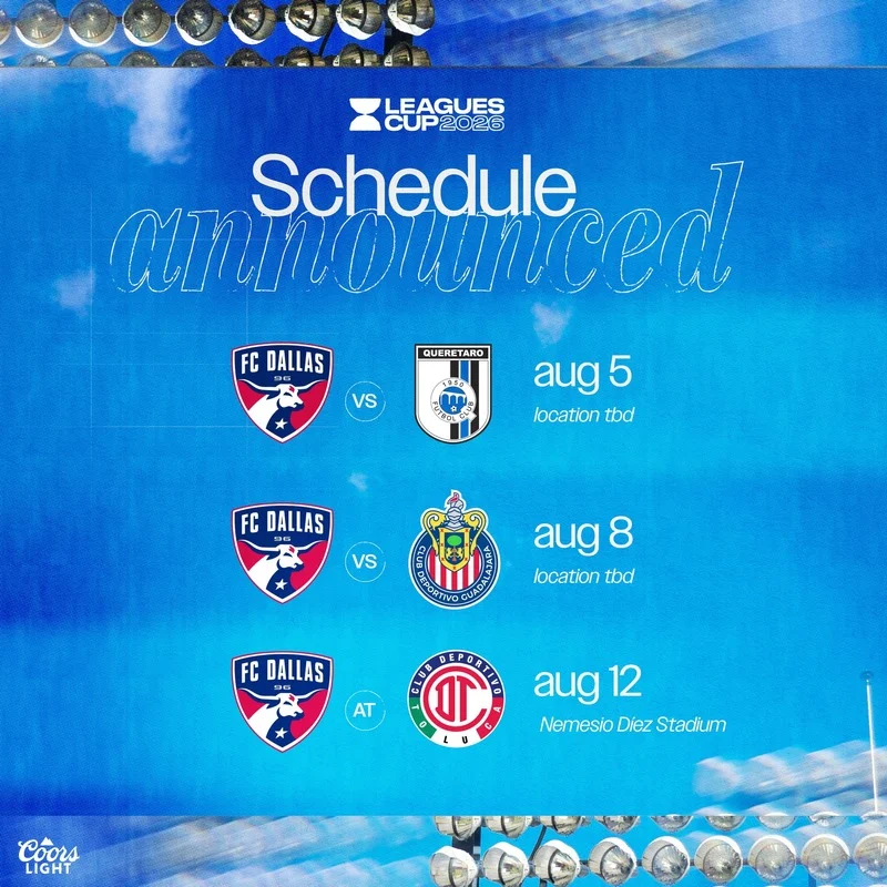 Langkah Tegas Toluca Singkirkan FC Dallas dari Leagues Cup 2026