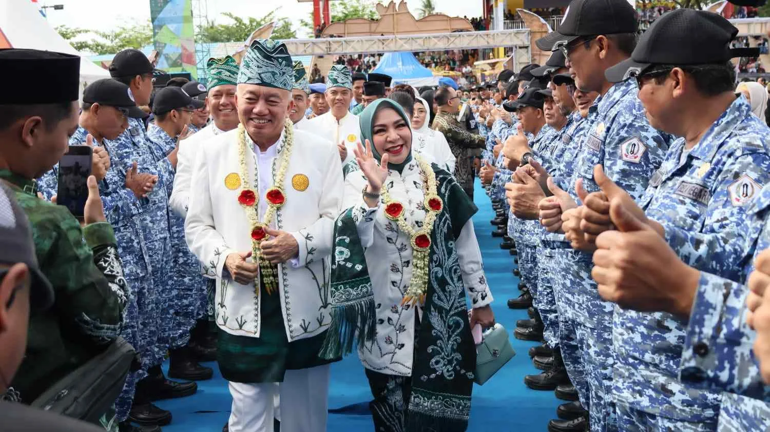 Pemkab HST Gelar GERMAS Ceria 2026 dan di Hadiri Gubernur Kalsel H. Muhidin