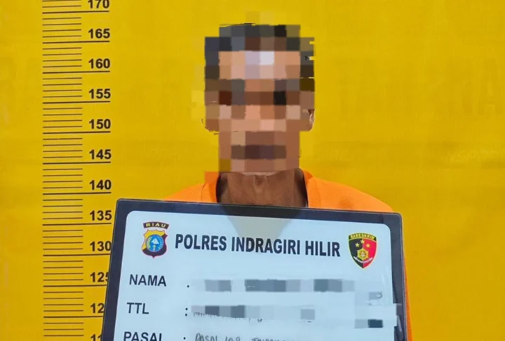 Polres HSS Amankan Petani Diduga Bakar Lahan di Desa Amparaya