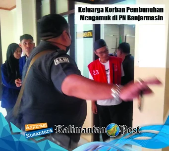 Pria dari Kutai Mengamuk di Depan Kantor RRI Banjarmasin, Dibawa Pulang Keluarga