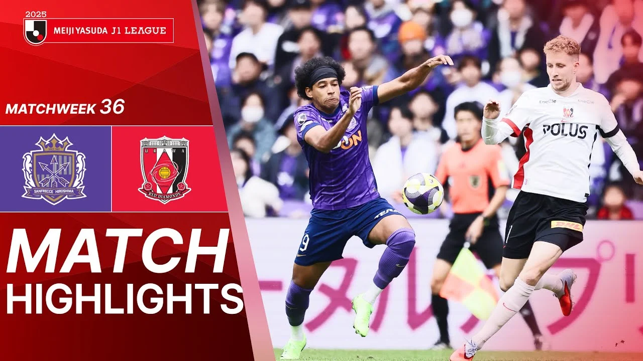 Sanfrecce Hiroshima Hancurkan Urawa Reds, Tren Positif Berlanjut di J1 League