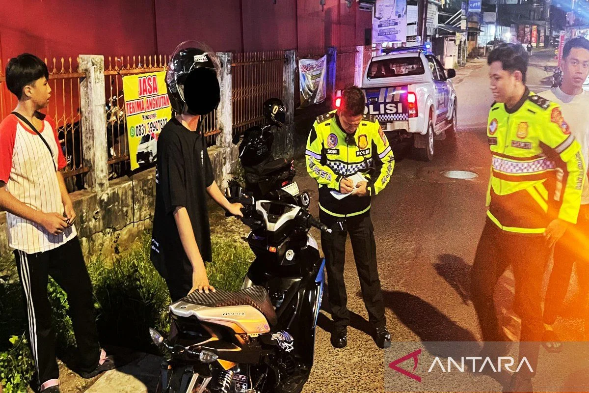 Satlantas Polresta Banjarmasin Tindak 30 Pelanggar dalam Operasi Cegah Balap Liar