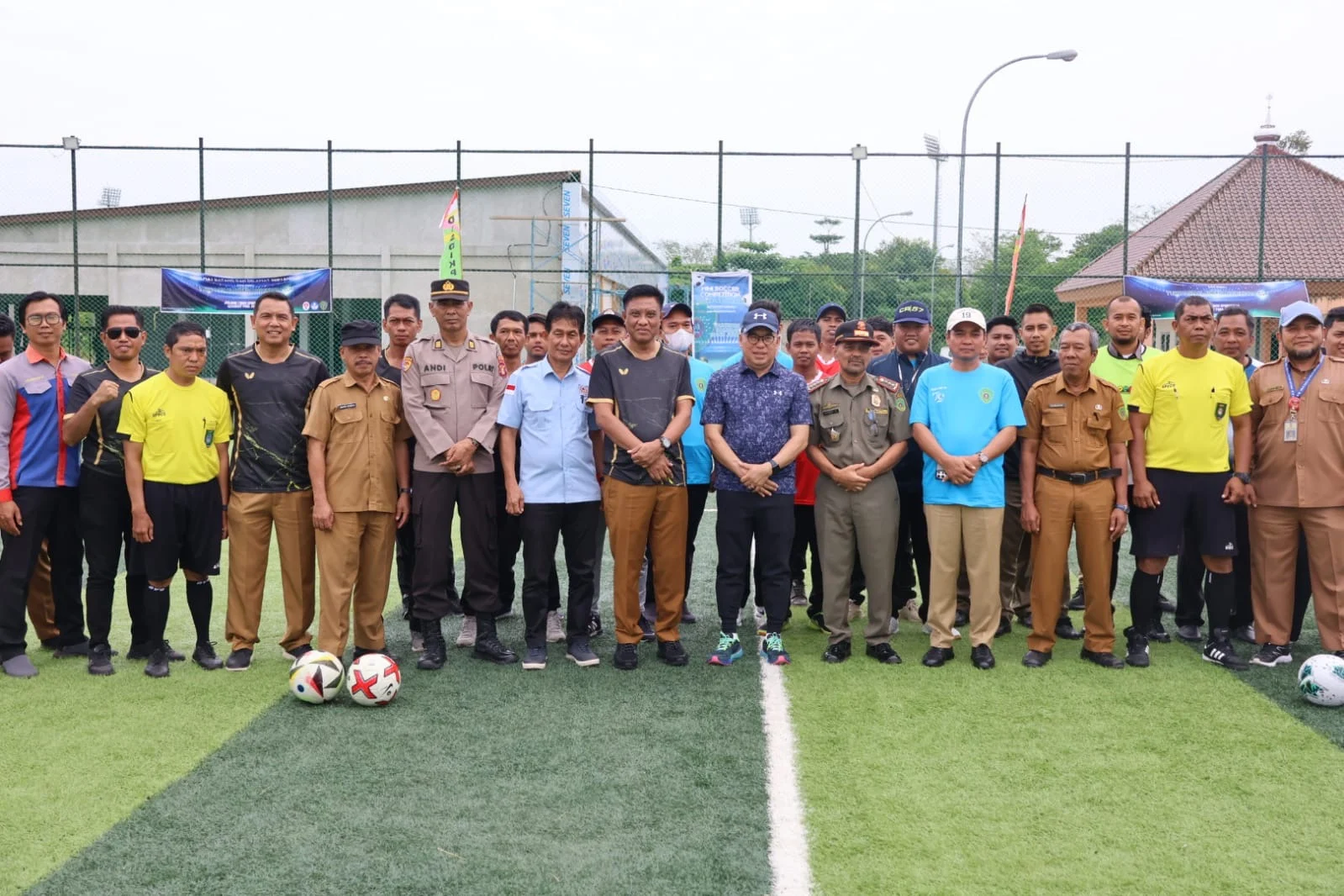 Turnamen Minisoccer HUT RI Ke-81 Antar Instansi di Kotabaru Pererat Kebersamaan