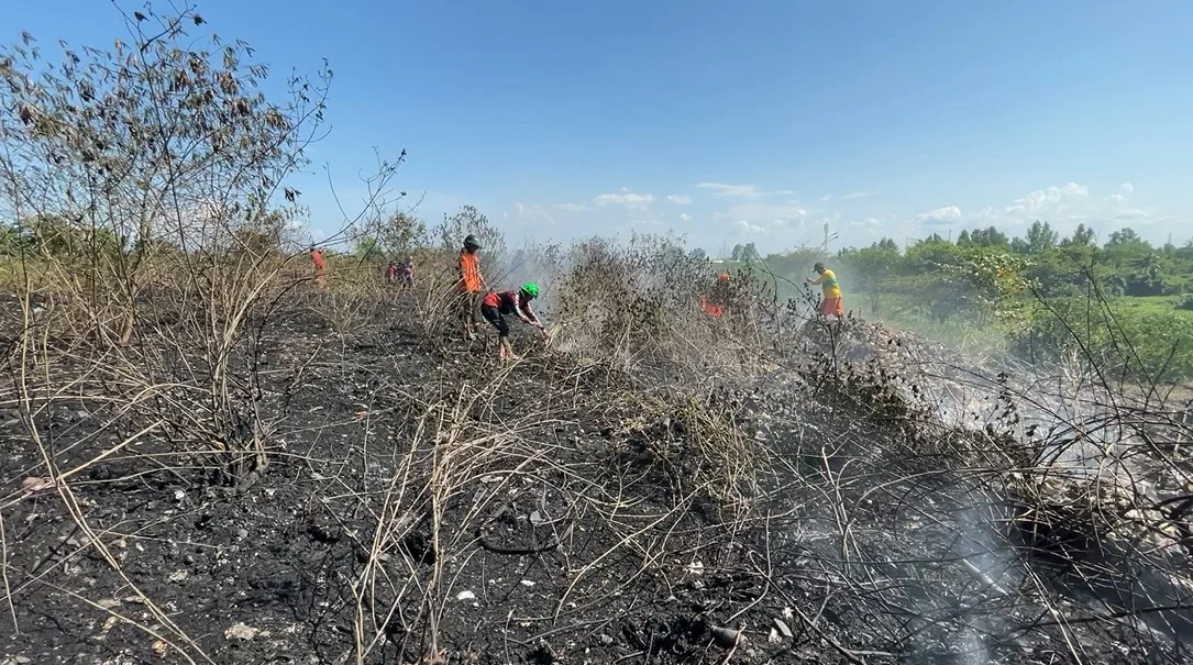 Waspada Karhutla di Banjarmasin: 23 Titik Api Terdeteksi Akibat Kelalaian Warga