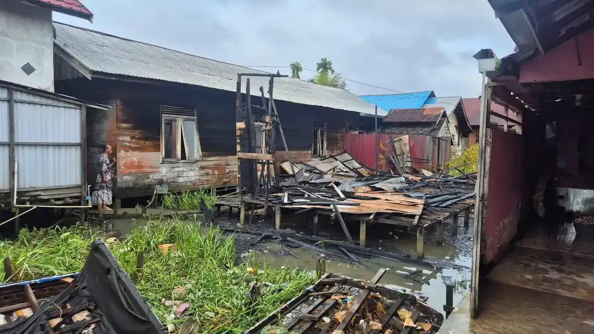 Bakar Lahan Terekam CCTV, Pemuda di Sungai Lulut Dibekuk Polisi di Rumah