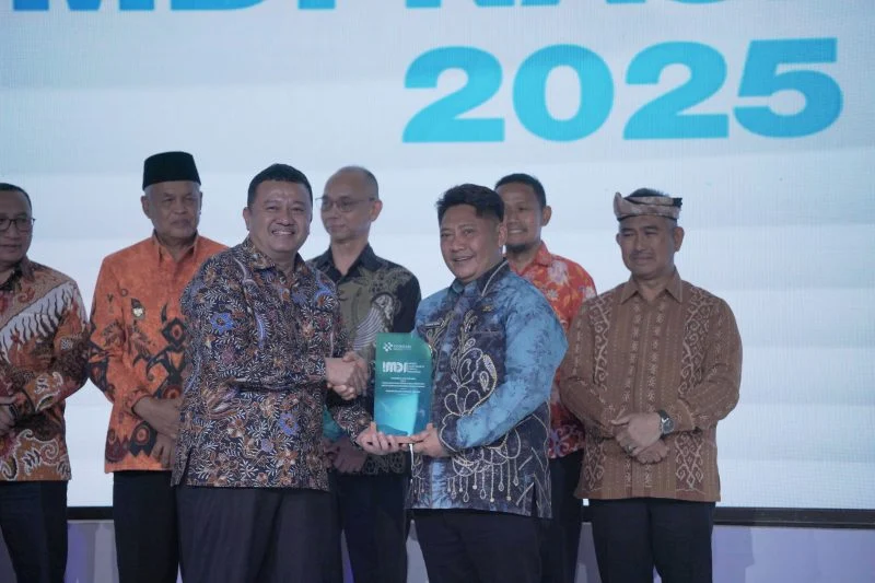 Bupati HST Syamsul Rizal Raih Penghargaan Terbaik II Inovasi One Data AI HST di Kalsel Innovation Award