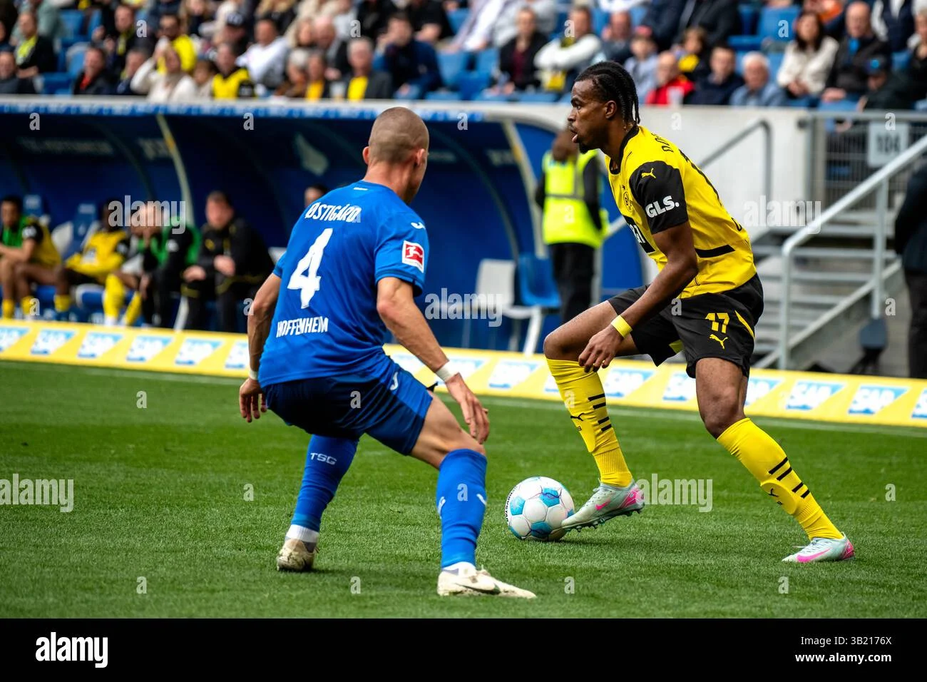 Comeback Dramatis di PreZero Arena: Borussia Dortmund Tumbangkan Hoffenheim dalam Duel Sengit Bundesliga