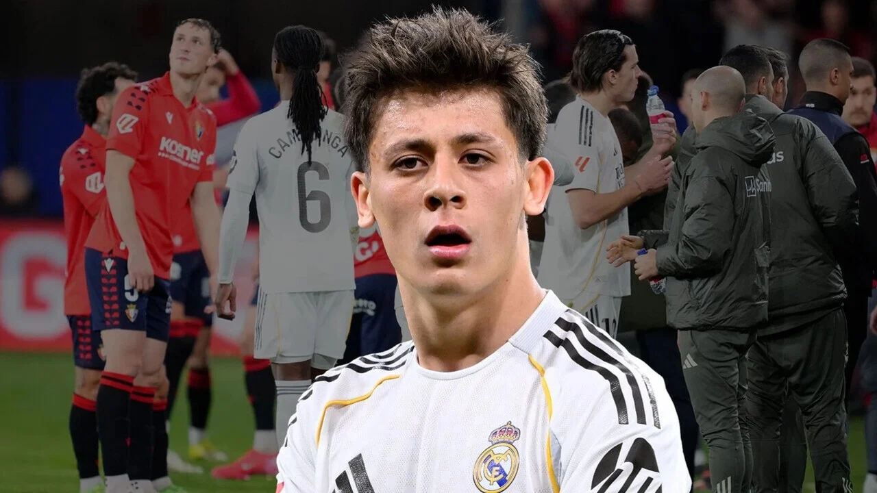 Gejolak di Ruang Ganti Real Madrid: Arda Güler Terlibat Konflik Panas Usai Kekalahan dari Real Betis