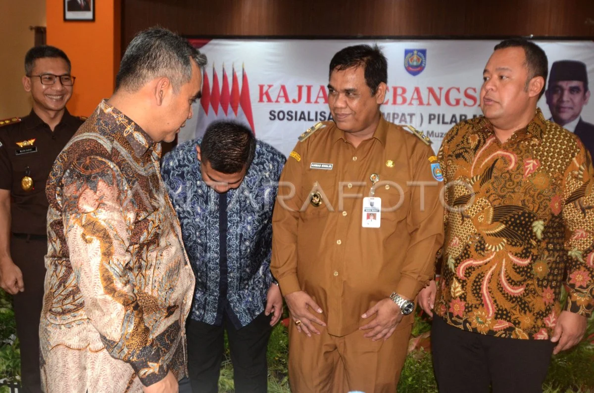Habib Zakaria Perkuat Wawasan Kebangsaan Lewat Sosialisasi 4 Pilar di Desa Sungai Batang