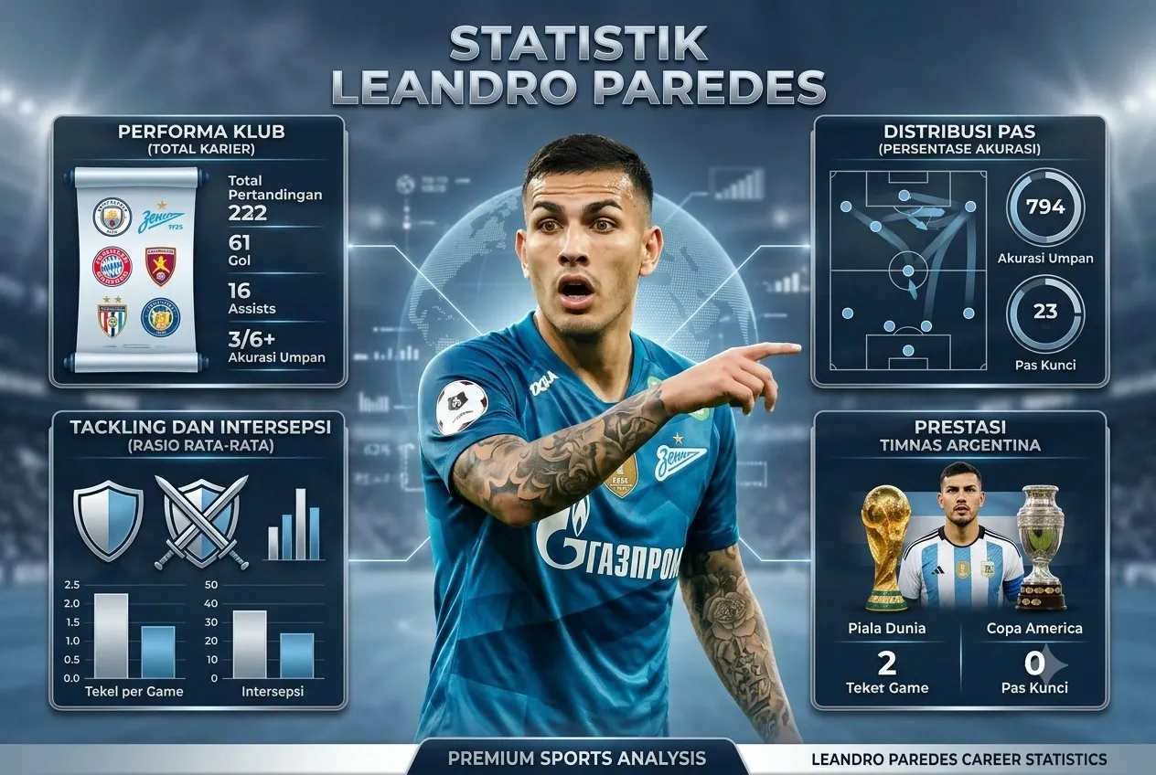 Karier Internasional Leandro Paredes di Ujung Tanduk Usai Sanksi Berat FIFA