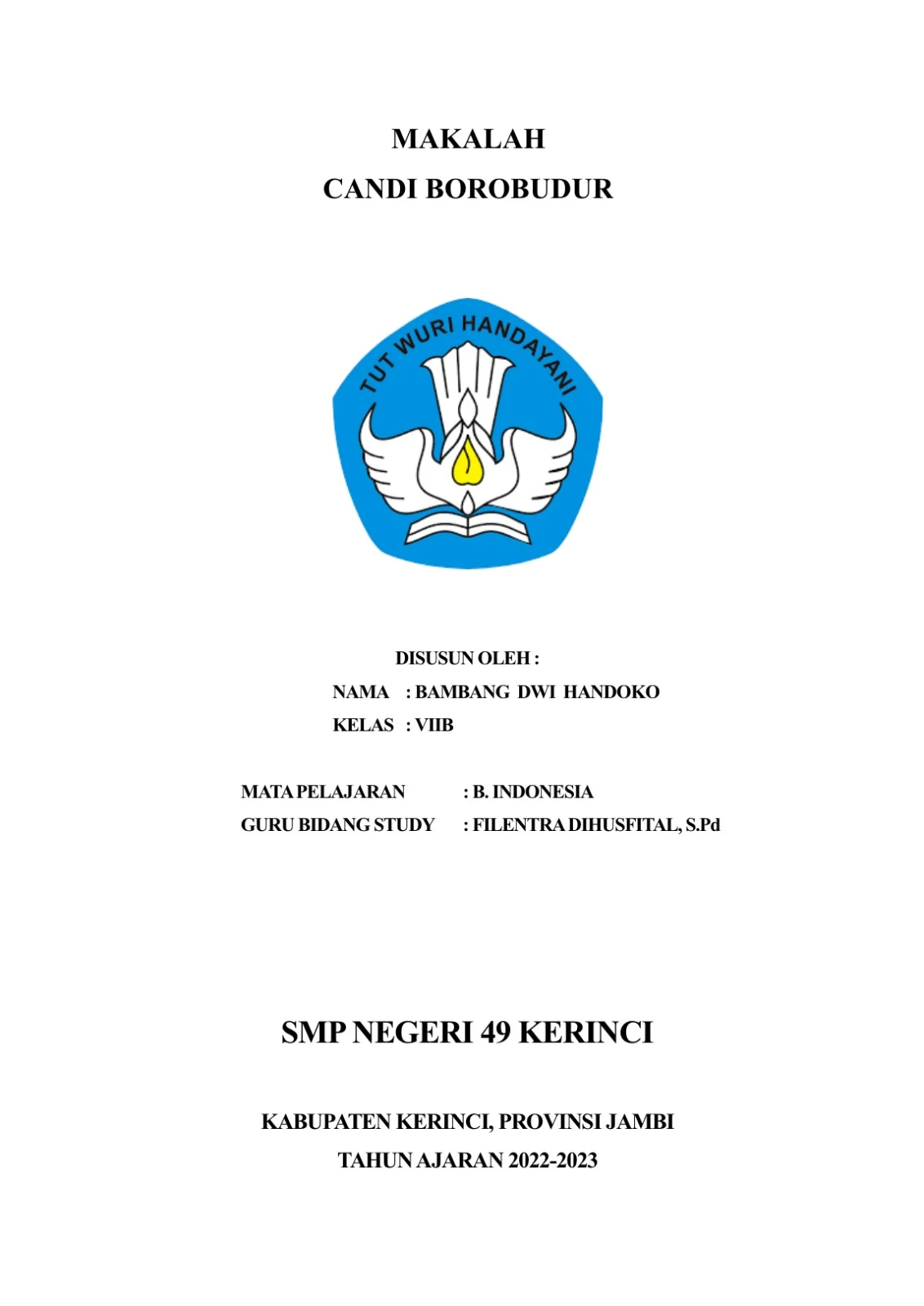 Kartoyo Bangun Kesadaran Warga Madang Pentingnya Amalkan Nilai Nilai Pancasila