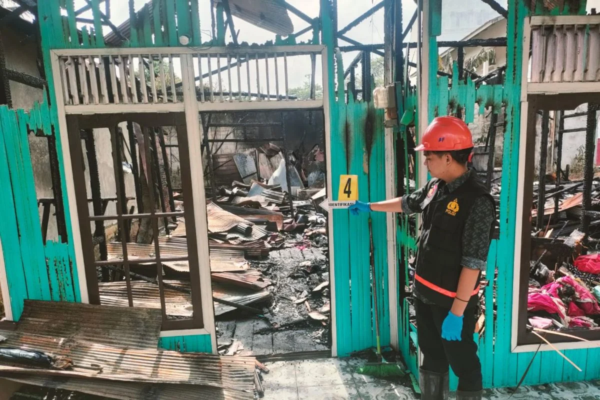 Kebakaran Hanguskan Dua Rumah dan Kontrakan di Pembataan Tabalong