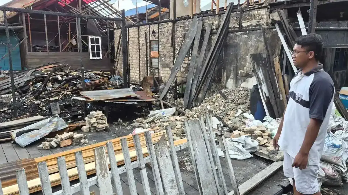 Korban Kebakaran Rumah di Pandu Banjarmasin Terima Bantuan