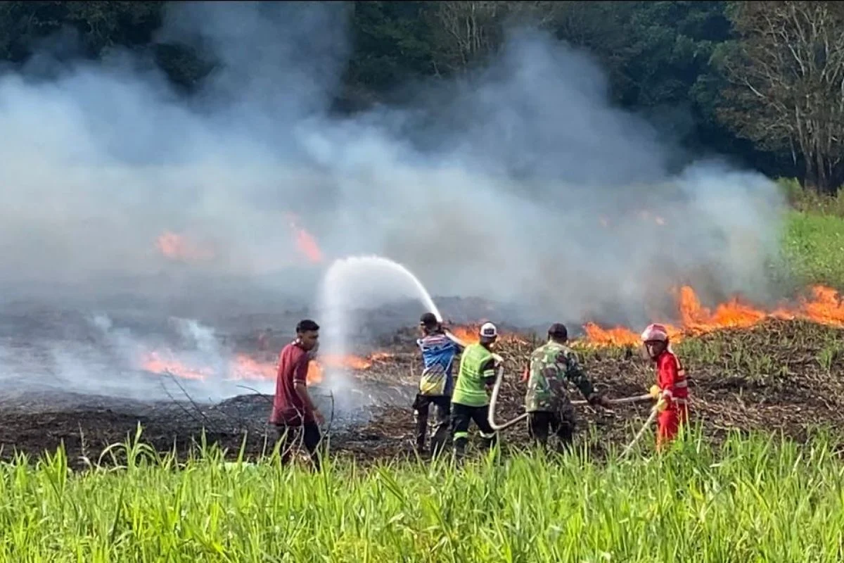 Sosialisasi Karhutla di Upau, Mabes TNI Ajak Masyarakat Waspadai Bahaya Kebakaran Lahan