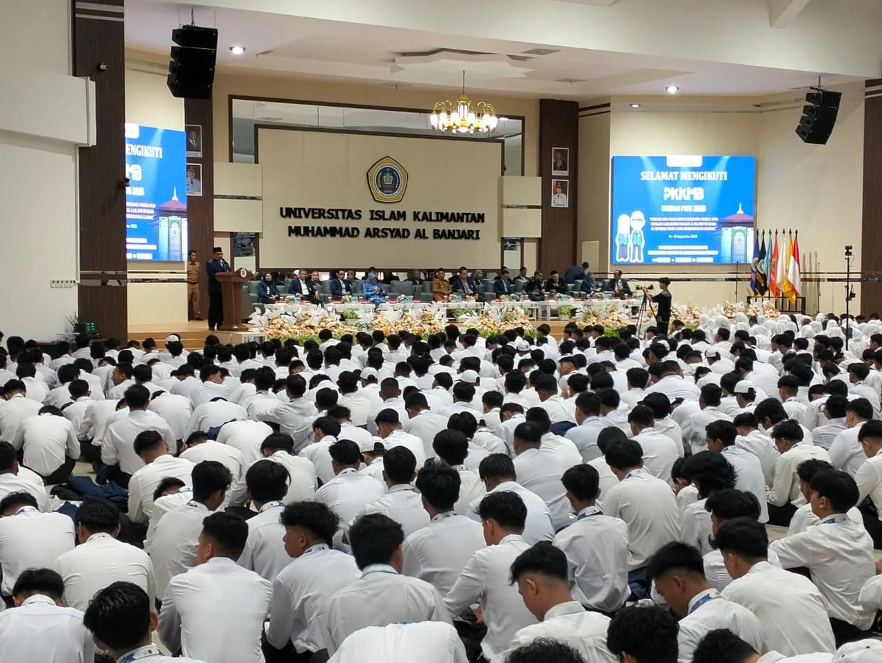 Uniska Sambut 4.151 Mahasiswa Baru dalam PKKMB yang Penuh Antusiasme