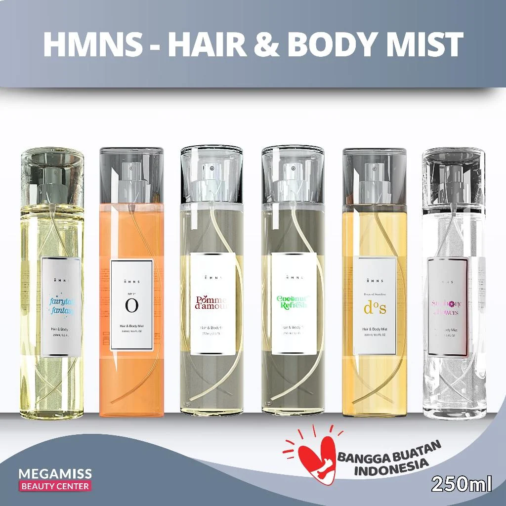 5 Rekomendasi Body Mist HMNS untuk Wewangian Harian Segar