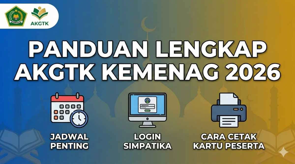 AKGTK 2026: Asesmen Nasional untuk Guru Madrasah, Ini Jadwal, Materi, dan Link Pentingnya
