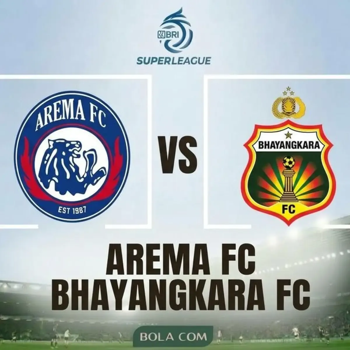 Arema FC Tantang Bhayangkara Presisi di Kanjuruhan, Duel Tim Belum Terkalahkan