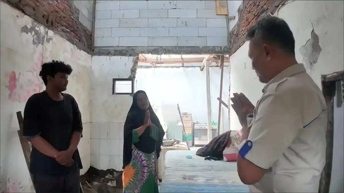 Bangun Rumah Tukangku dari Semen Tiga Roda Ditutup, Rumah ke-32 Milik Bang Ipin di Kotabaru