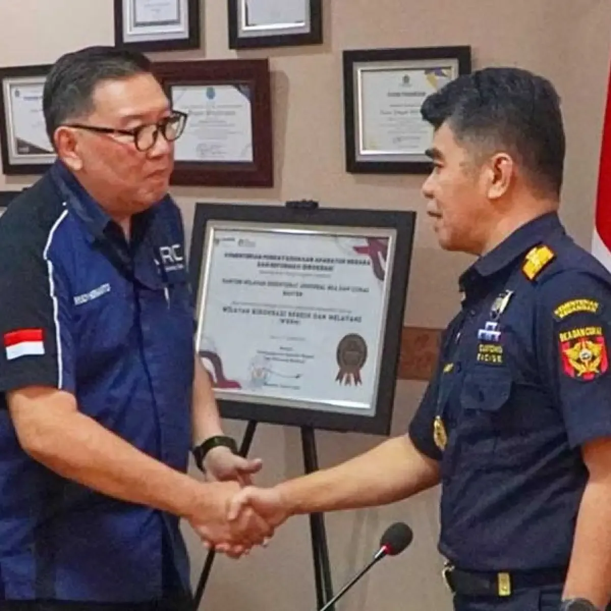 Bea Cukai Banten Beri Fasilitas KITE Pembebasan ke PT Jaya Rancang
