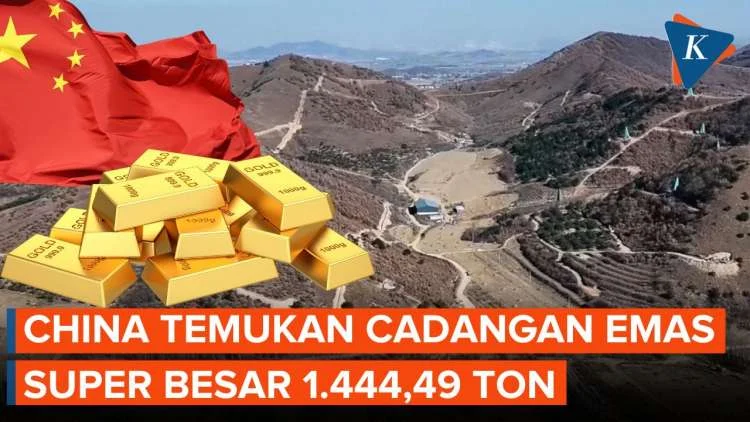 Cadangan Emas China Melonjak 23 Bulan Beruntun, Sinyal Besar di Tengah Gejolak Ekonomi Global