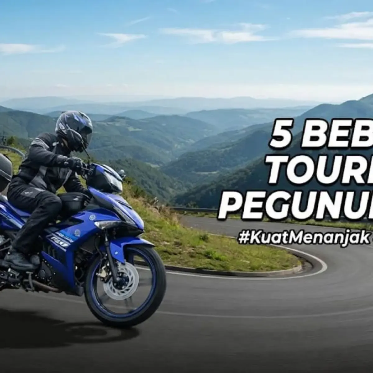 Lima Motor Bebek Touring Terbaik untuk Jalur Pegunungan