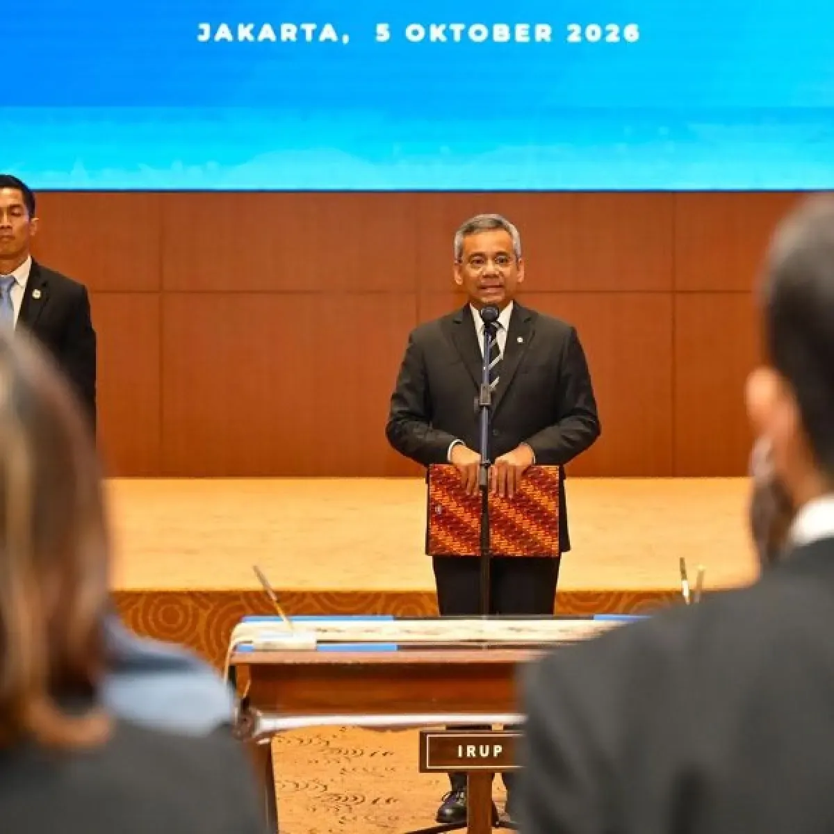 Menteri Keuangan Suahasil Nazara Melantik 17 Pejabat Kementerian Keuangan