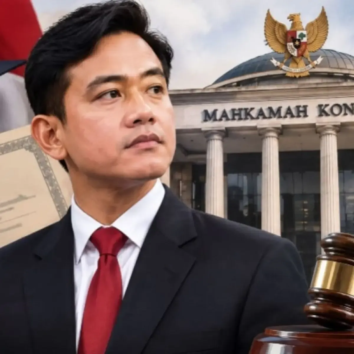 MK Tak Temukan Ijazah Kesetaraan SMA milik Gibran Rakabuming Raka