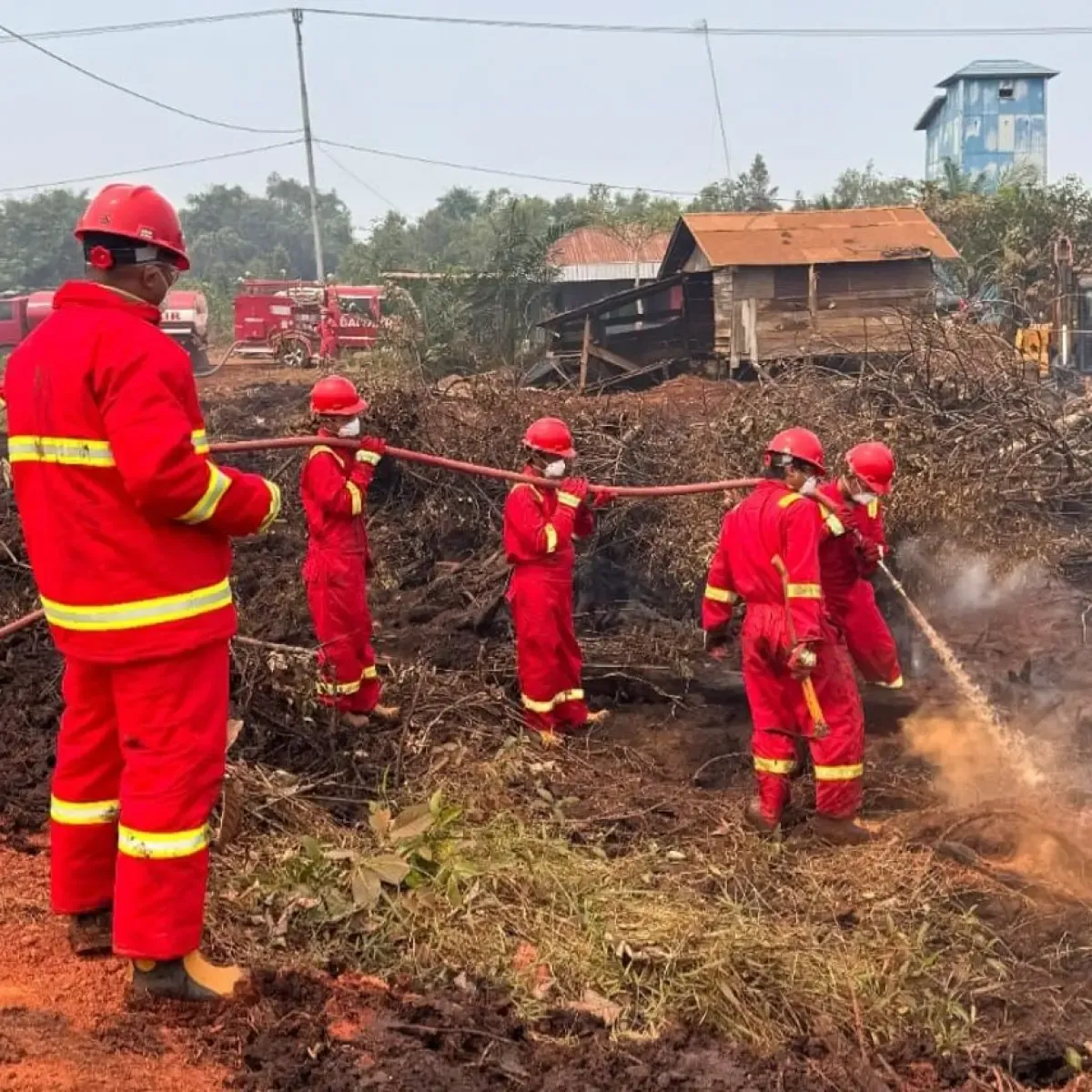 Musim Mas Kerahkan 1.000 Personel dan Helikopter Atasi Karhutla Kalteng