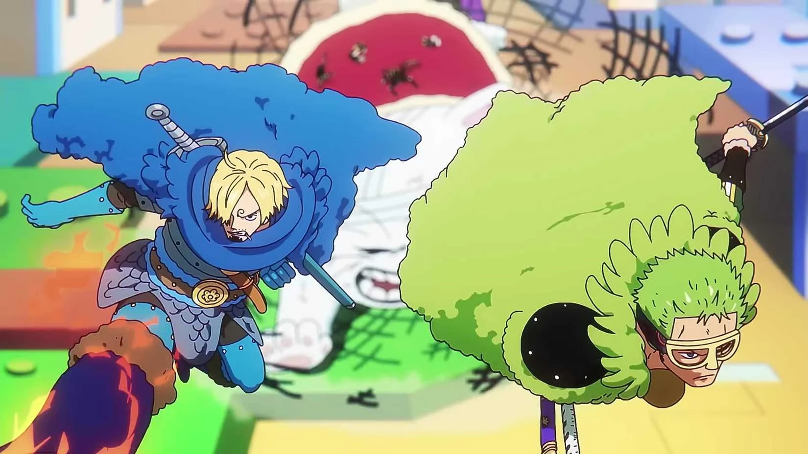 One Piece 1195: Zoro Bikin Sommers Kabur Ketakutan, Sanji Terjebak Kelemahan Terpendam