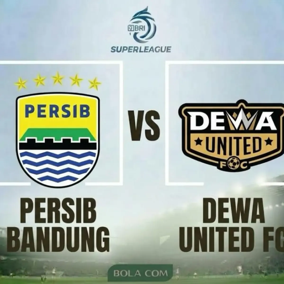 Persib Bandung Bangkit dan Tahan Dewa United 2-2 di BRI Super League
