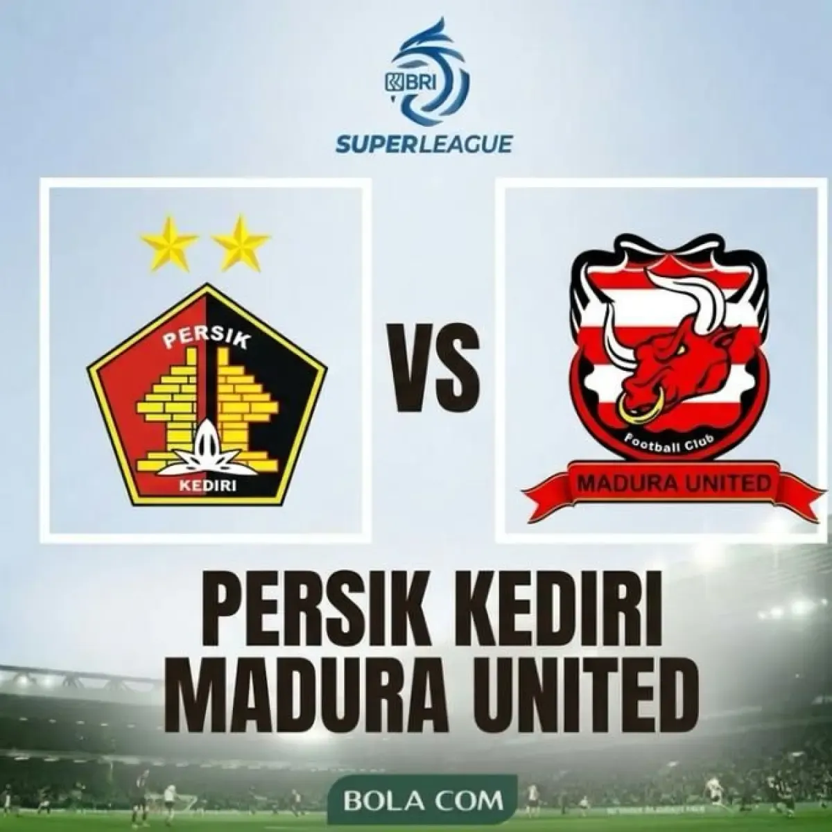 Persik Kediri Bidik Kemenangan atas Madura United di Stadion Brawijaya