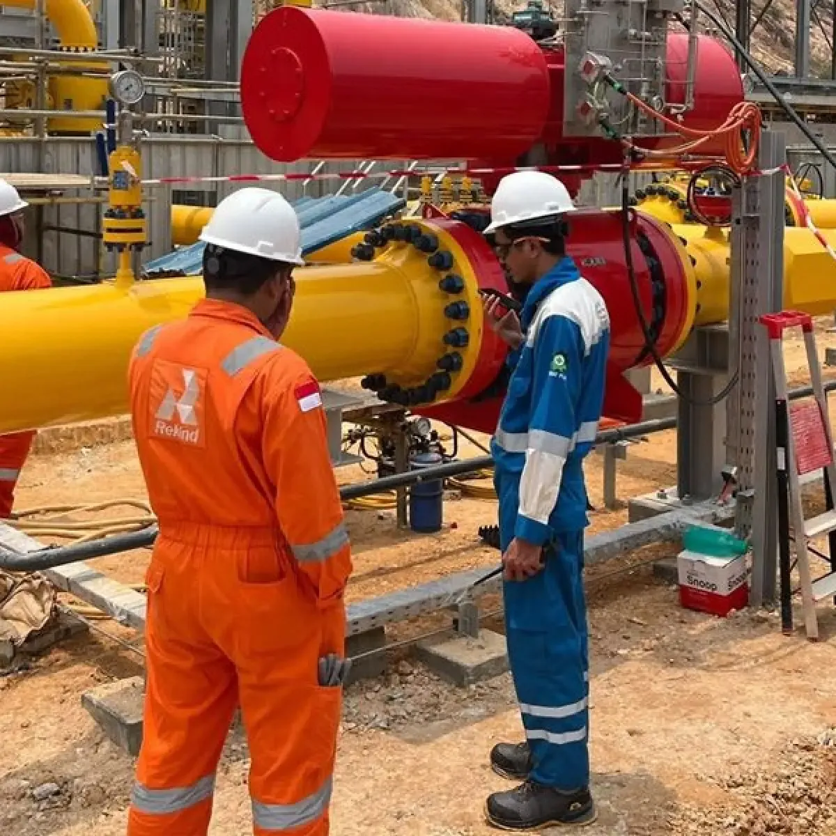 PLN EPI Sukses Uji Pipa Gas Natuna WNTS Pemping untuk Pasokan Listrik Batam