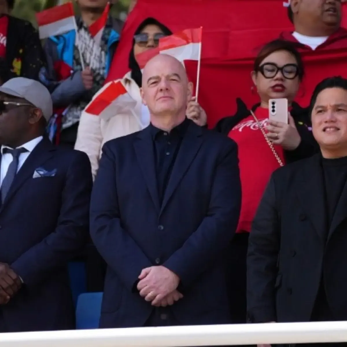 Prabowo Subianto Terima Kunjungan Presiden FIFA Gianni Infantino di Istana Jakarta