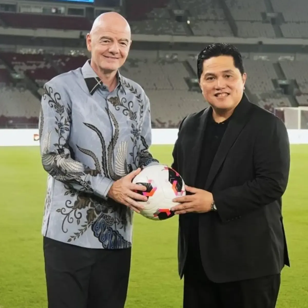 Presiden FIFA Gianni Infantino Tinjau Kesiapan SUGBK Jelang Final FIFA ASEAN Cup 2026