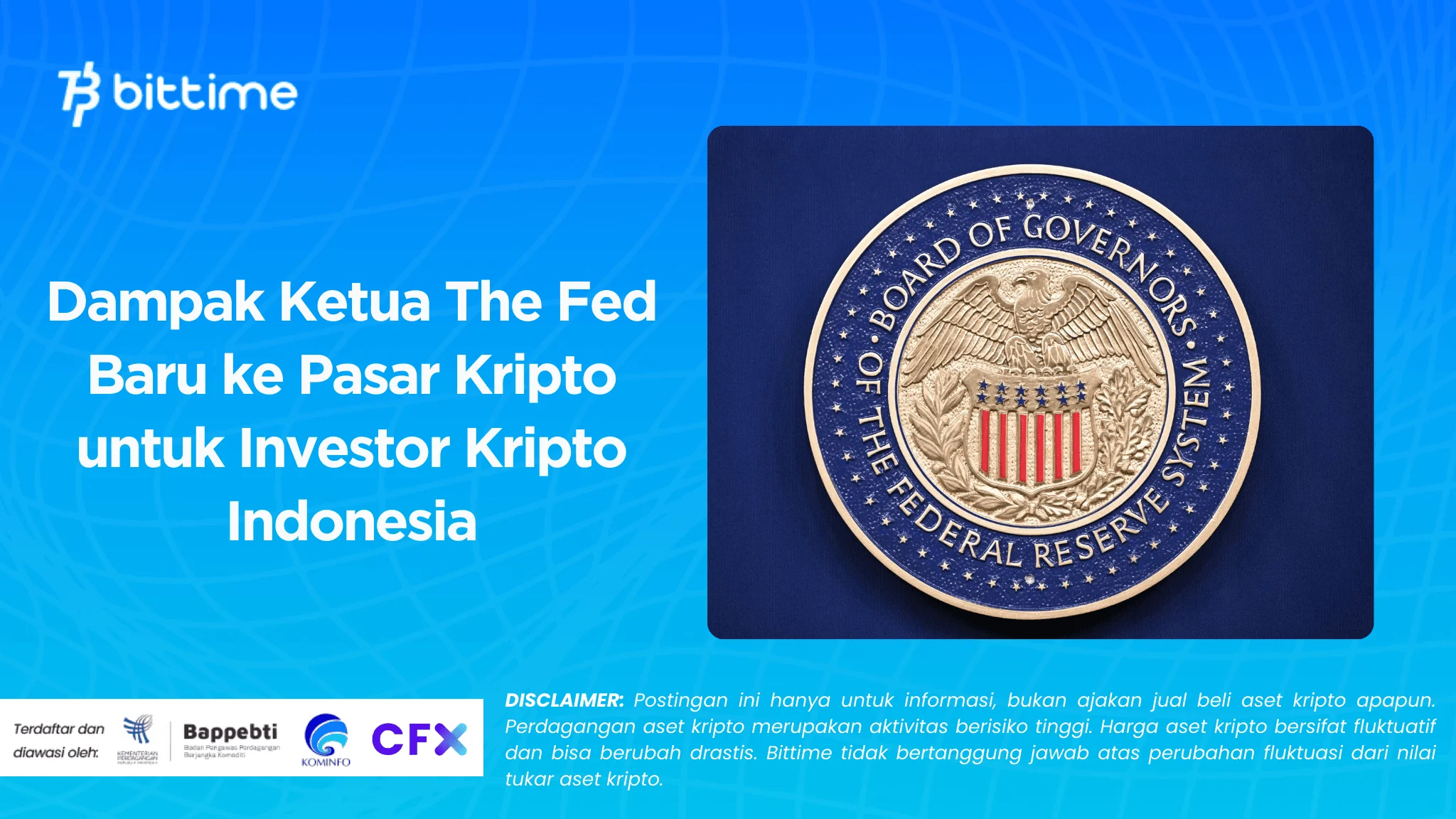 The Fed Soroti Inflasi AS, Indodax Ingatkan Investor Kripto Tak Panik dan Cermati Pasar