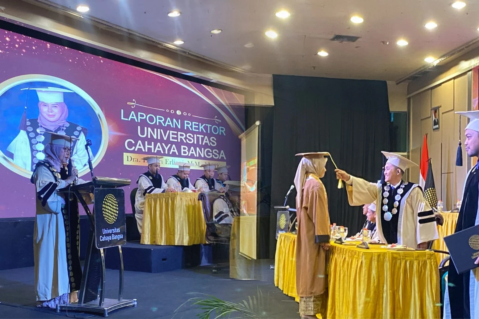 Universitas Cahaya Bangsa Gelar Wisuda Sarjana XX dan Angkat Sumpah Profesi Ners